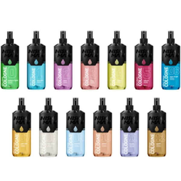 Nishman - Starter Pack Aftershave - Woda po goleniu PAKIET 13x 400ml