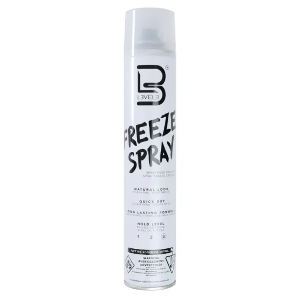 L3VEL3 / LV3 - Freeze Spray Natural Look - Lakier do włosów 800ml