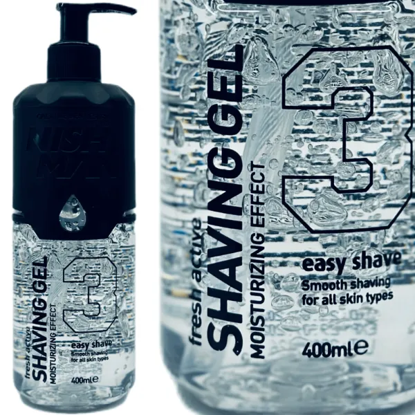 Nishman - 03 Easy Shave Shaving Gel - Żel do precyzyjnego golenia 400ml