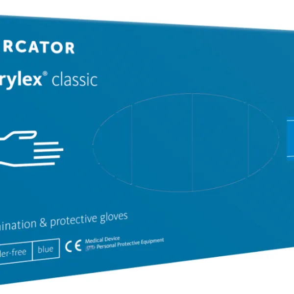 Mercator - Nitrylex Classic - Rękawiczki ochronne M 100szt.