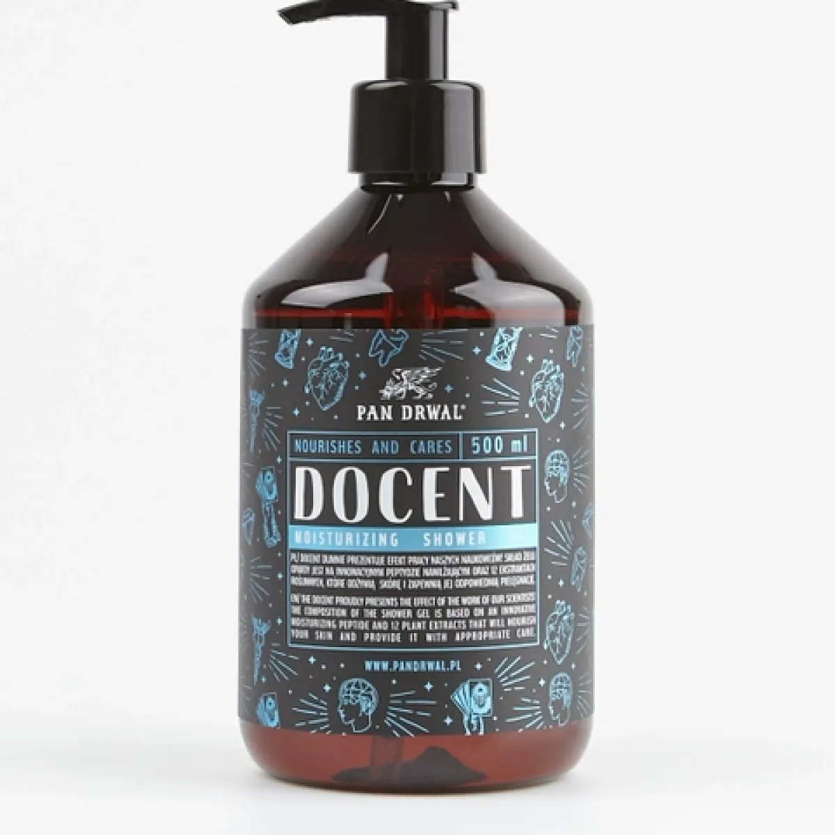 Pan Drwal - Docent - Nawilżający żel pod prysznic 500ml