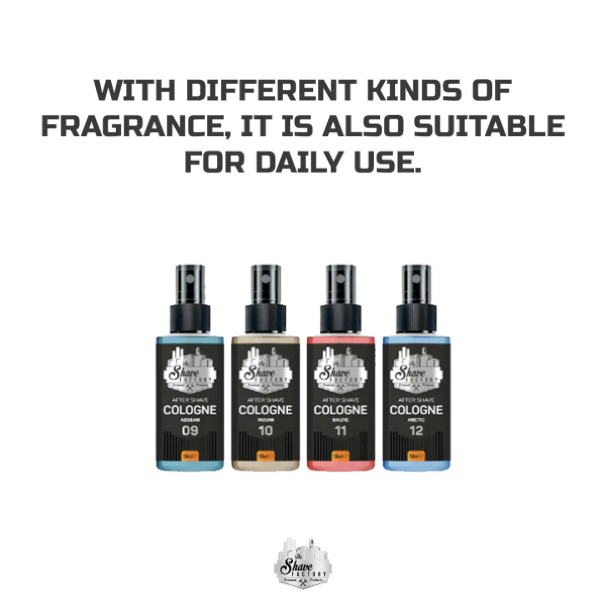 The Shave Factory - Baltic 11 After Shave Cologne Spray - Perfumowana Woda Kolońska po Goleniu 50ml