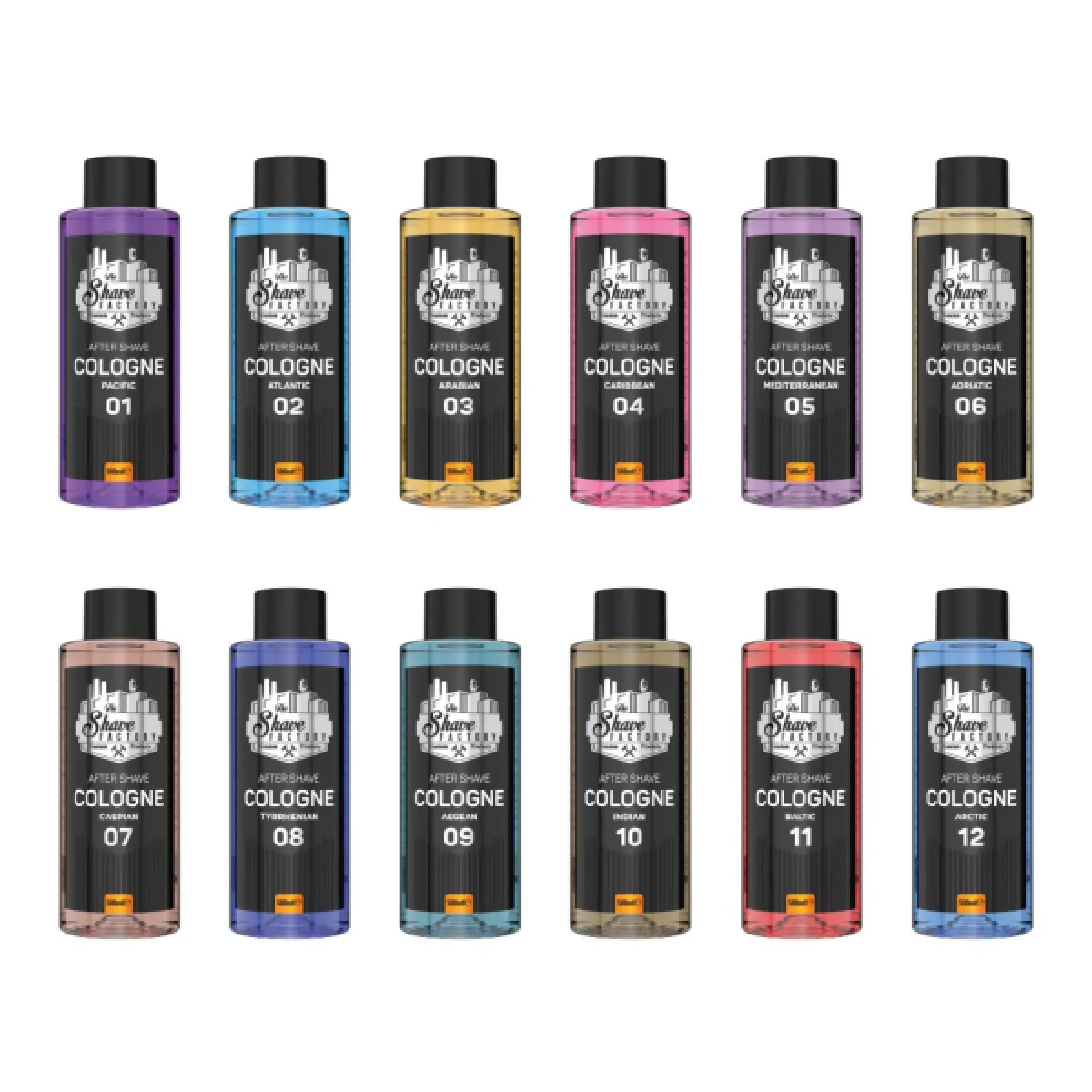 The Shave Factory - Atlantic 02 After Shave Cologne - Perfumowana Woda Kolońska po Goleniu 500ml