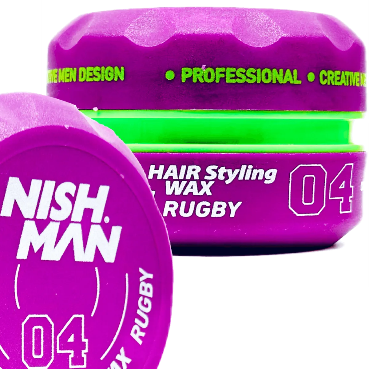 Nishman - 04 Rugby Styling Wax - Pomada do włosów 150ml