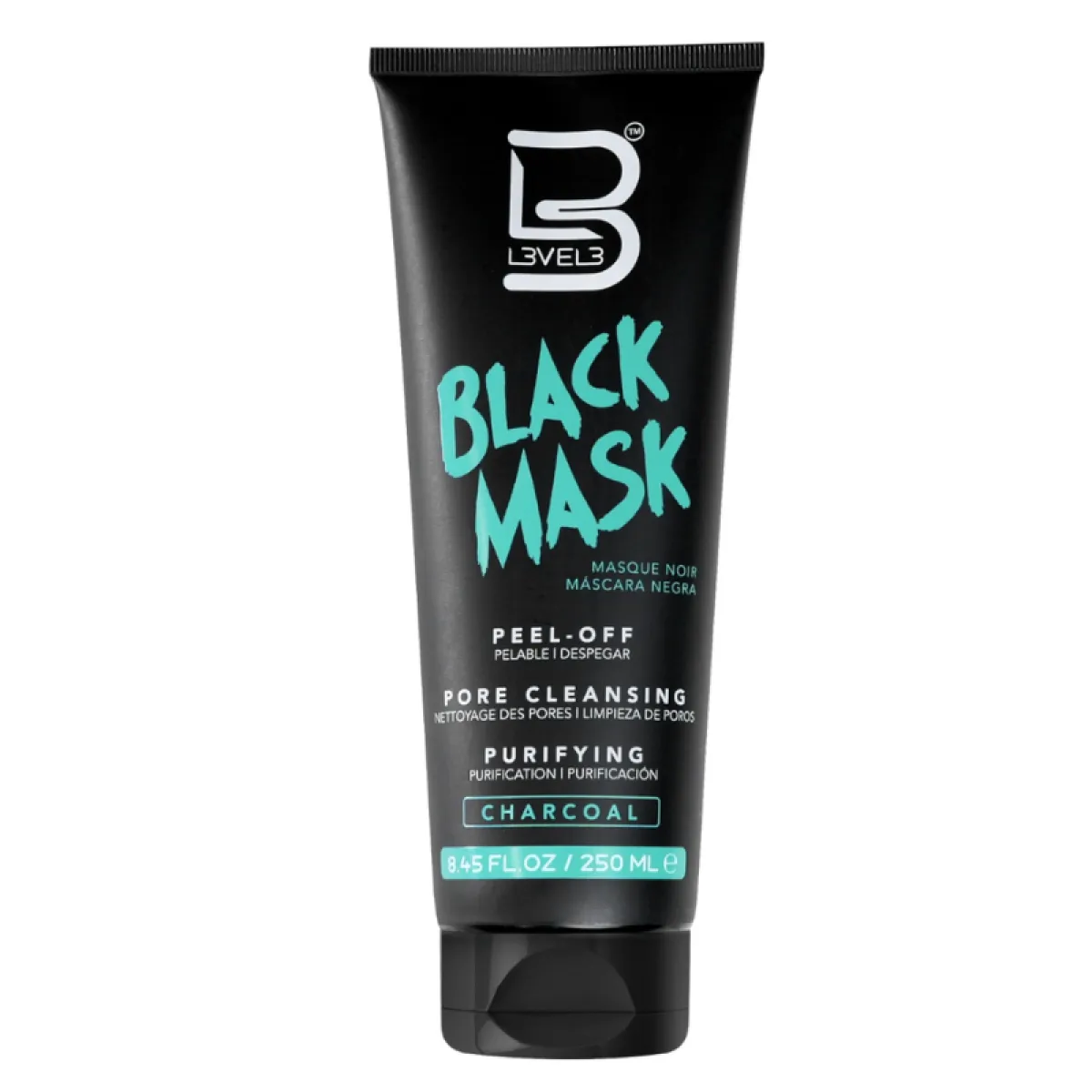 L3VEL3 / LV3 - Black Mask - Czarna maska oczyszczająca 250ml