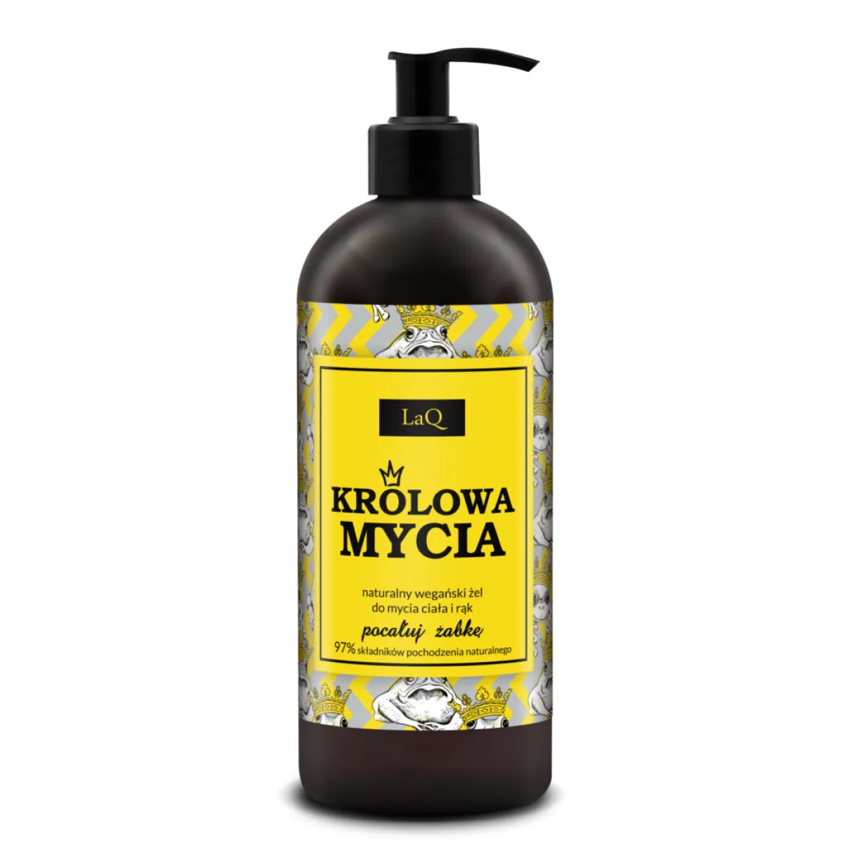 LaQ - KRÓLOWA MYCIA - żel do mycia szampon 400ml