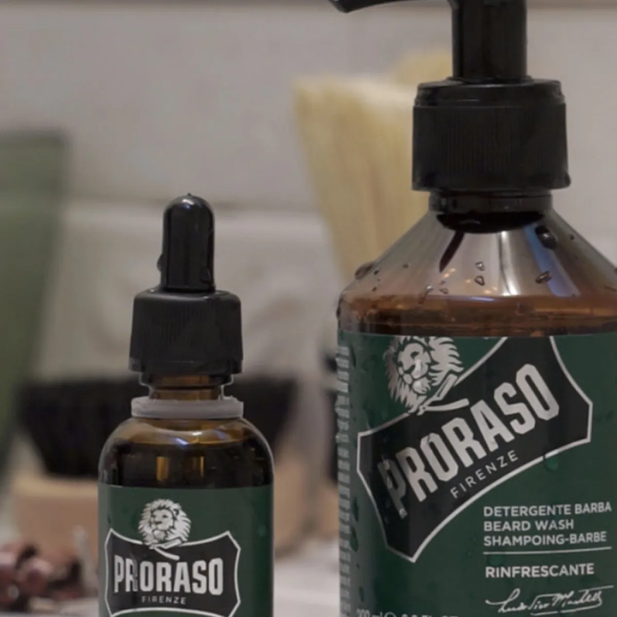 Proraso - Refreshing - Szampon i olejek do brody - Zestaw