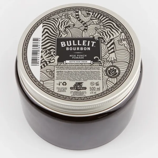Pan Drwal - Bulleit Bourbon, Milk Punch Pomade - Matowa pomada do włosów 500ml