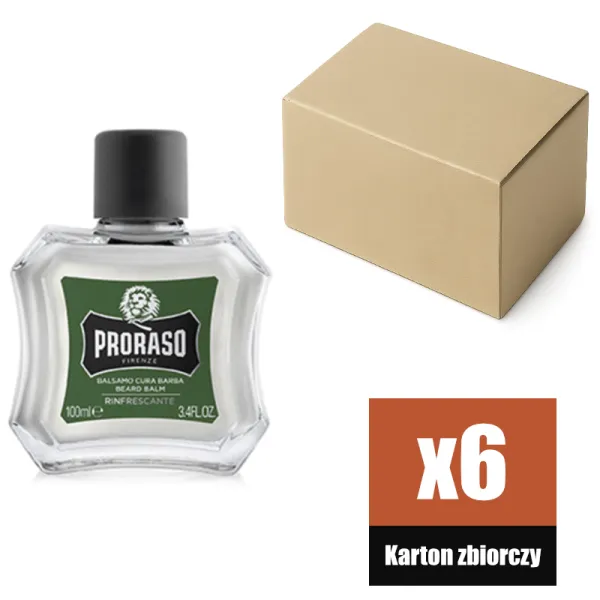 Proraso - Refreshing - Balsam do brody KARTON 6x100ml