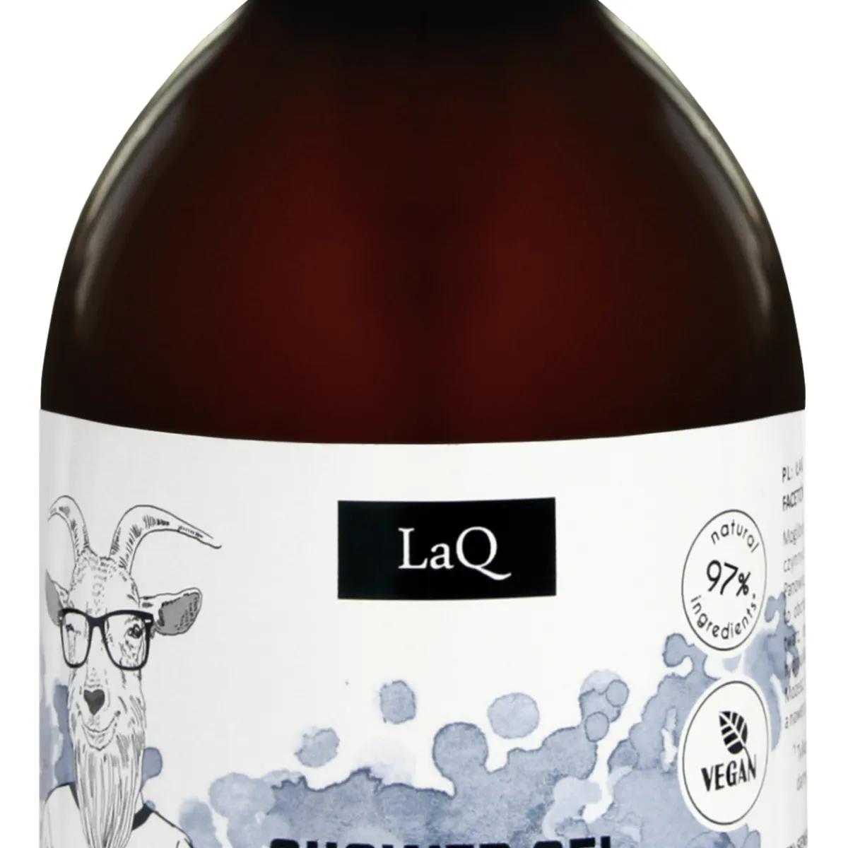 LaQ - Magnolia + Kozioł z Klasą - Zestaw na prezent, żel pod prysznic 2x500ml - Zestaw