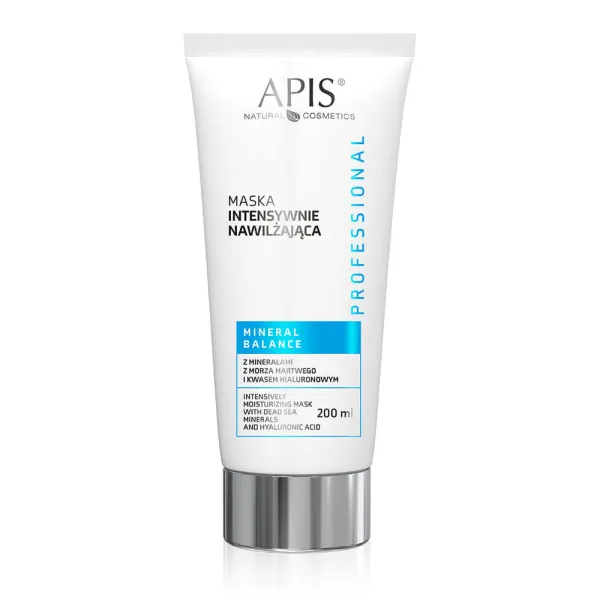 Apis - Mineral Balance - Maska do twarzy intensywnie nawilżająca z minerałami z Morza Martwego i kwasem hialuronowym 200ml