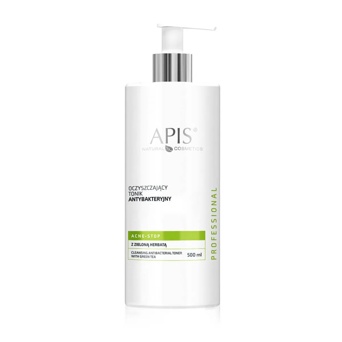 Apis - Acne - Stop - Oczyszczający tonik antybakteryjny z zieloną herbatą 500ml