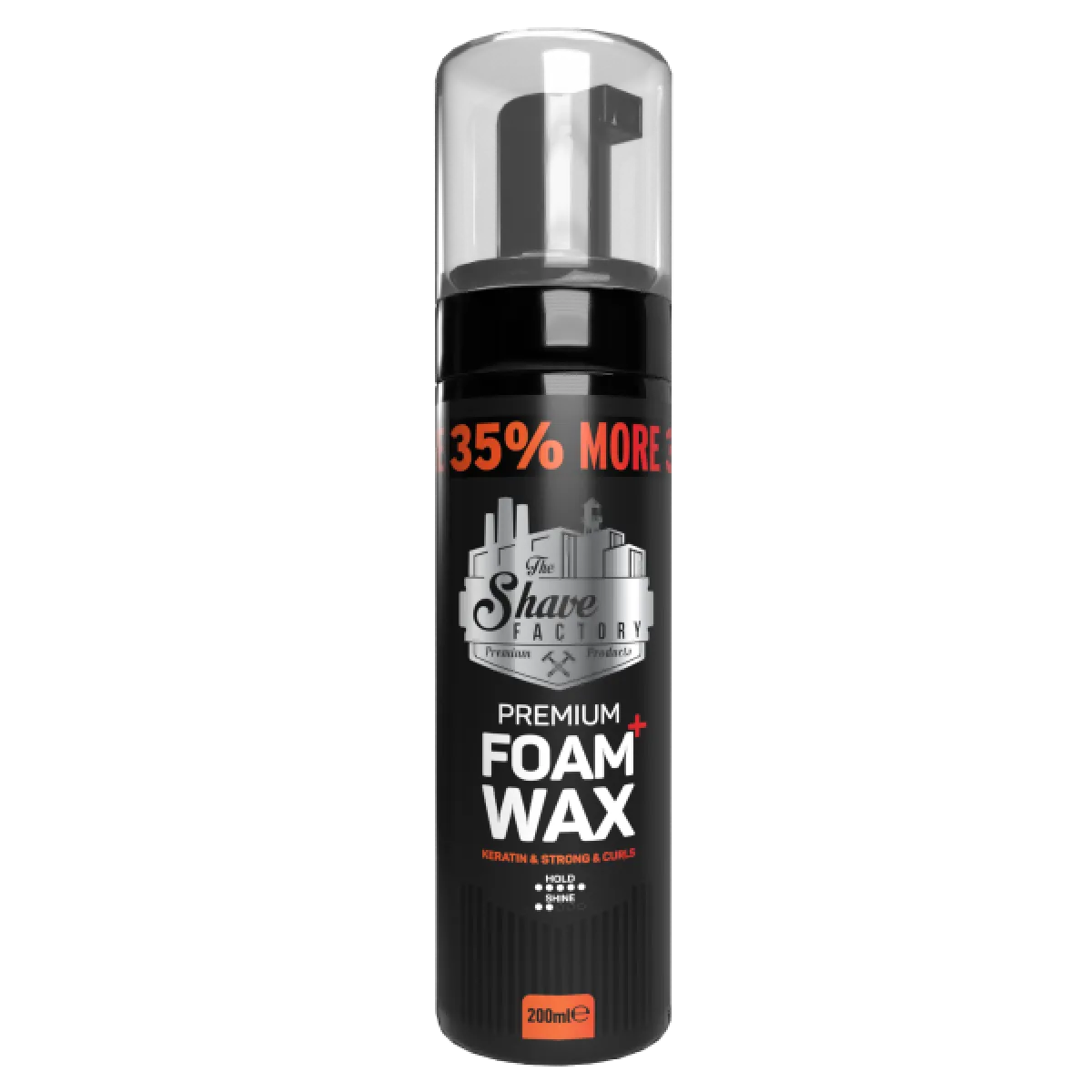 The Shave Factory - Foam Wax - Wosk w piance do włosów 200ml