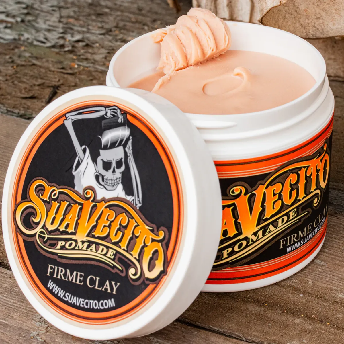 Suavecito - Clay Pomade - Wodna pomada do włosów PAKIET 6x 113g