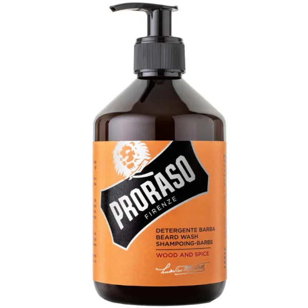 Proraso - Wood & Spice - Szampon do brody 500ml