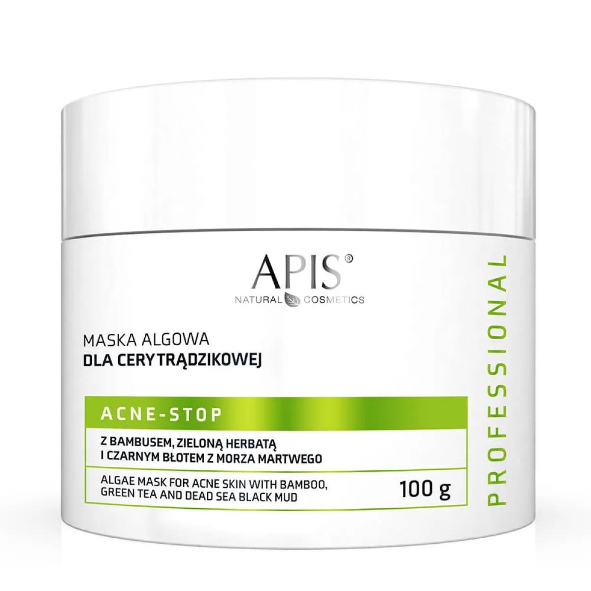 Apis - Acne - Stop - Algowa Maska do Twarzy dla Cery Trądzikowej 100g