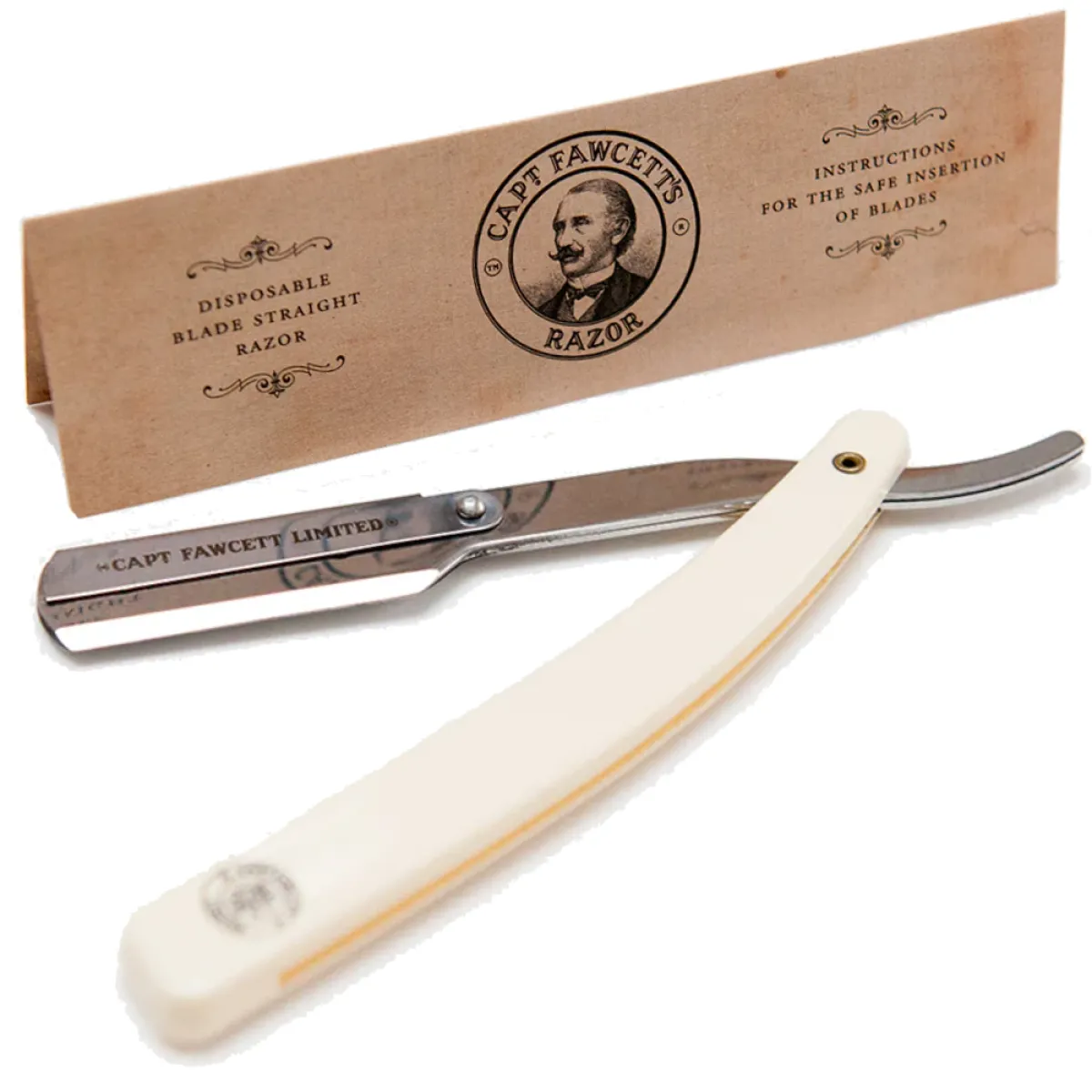 Captain Fawcett - Shavette - Brzytwa, szawetka na wymienne ostrza