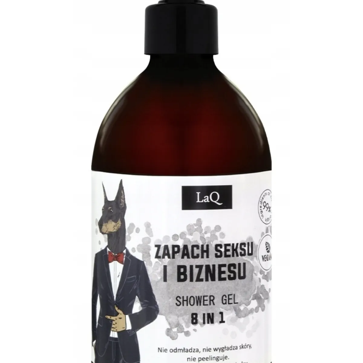 LaQ - Doberman - Żel pod prysznic 500ml  i Szampon do włosów 300ml - Zestaw