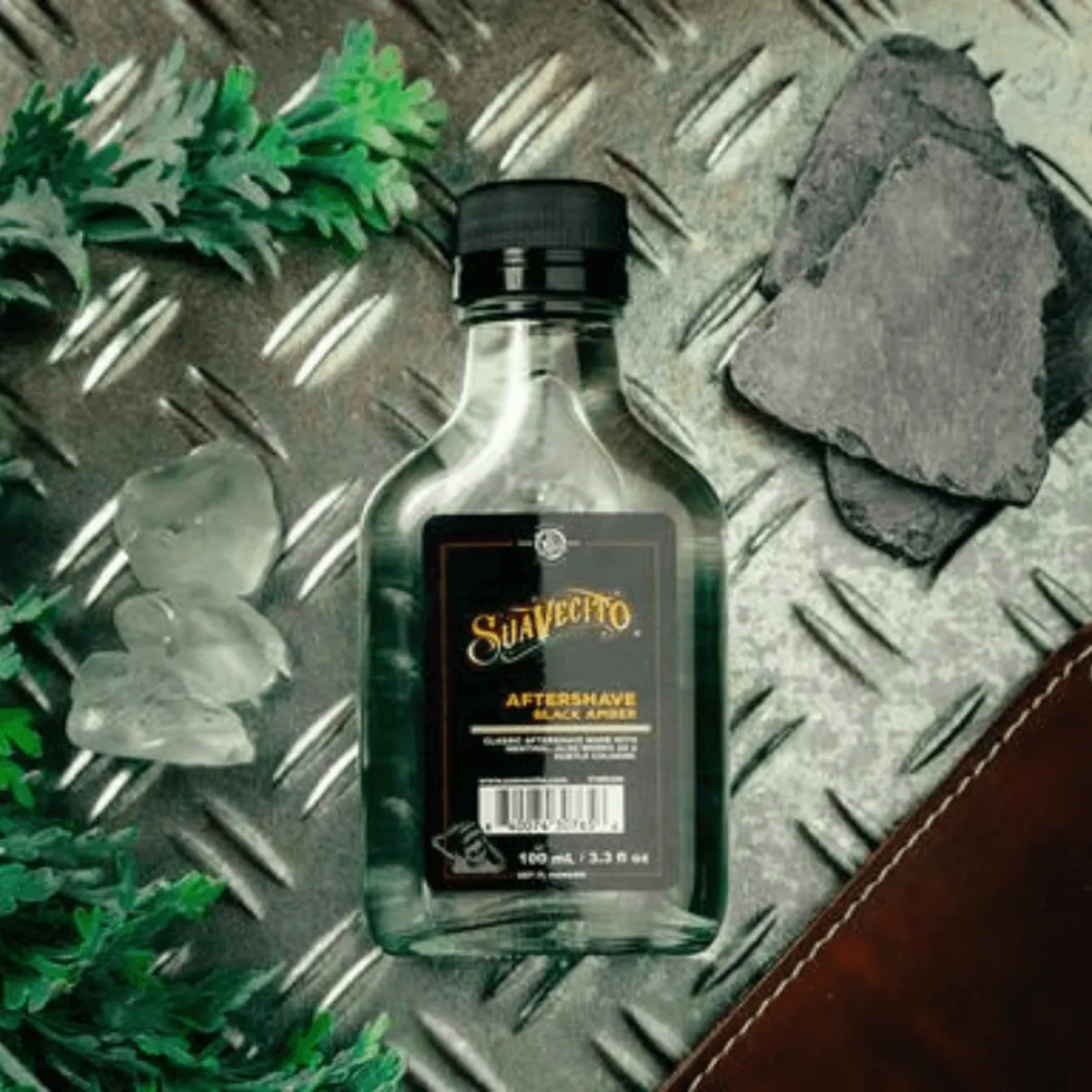 Suavecito - Aftershave Black Amber - Woda po goleniu 100ml