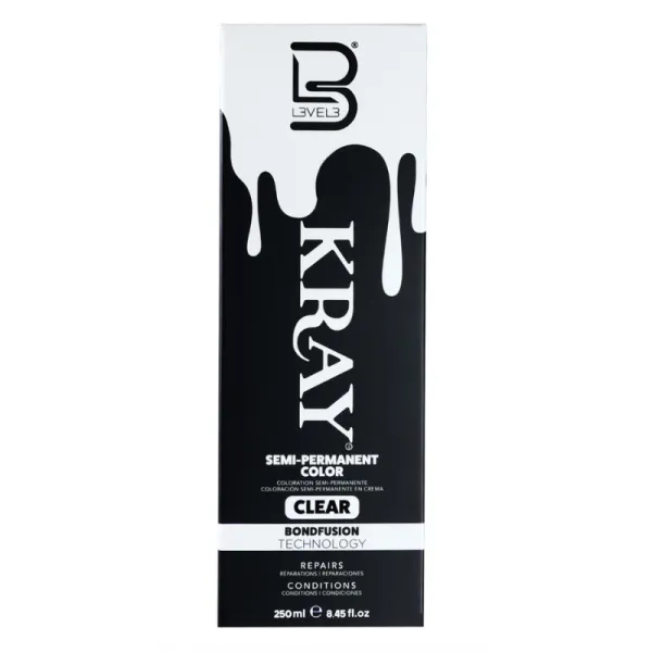 L3VEL3 / LV3 - Kray Color Clear- półtrwała farba Clear 250ml
