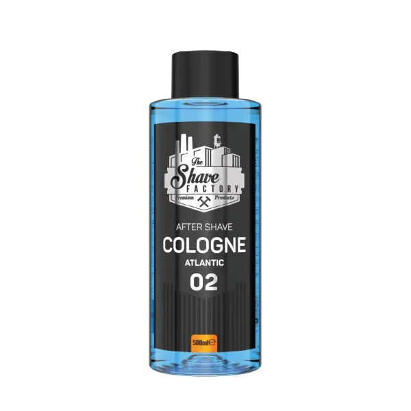 The Shave Factory - Atlantic 02 After Shave Cologne - Perfumowana Woda Kolońska po Goleniu 500ml
