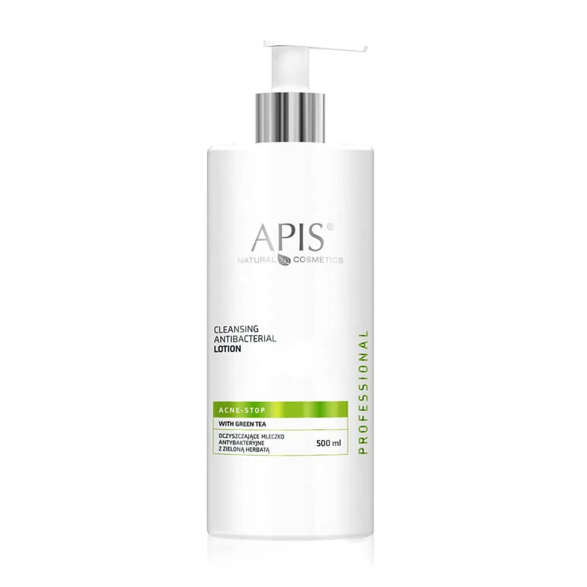 Apis - Acne - Stop - Oczyszczające mleczko Antybakteryjne z Zieloną Herbatą 500ml