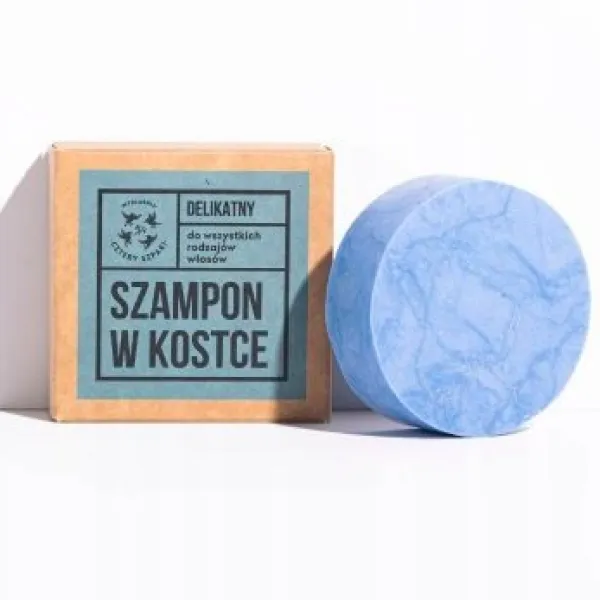Cztery Szpaki - Delikatny Szampon do włosów w kostce - 75g
