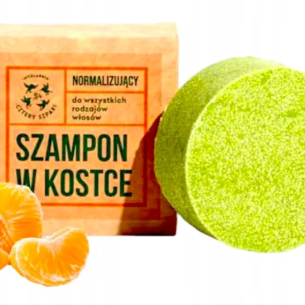 Cztery Szpaki - Normalizujący Szampon do włosów w kostce - 75g