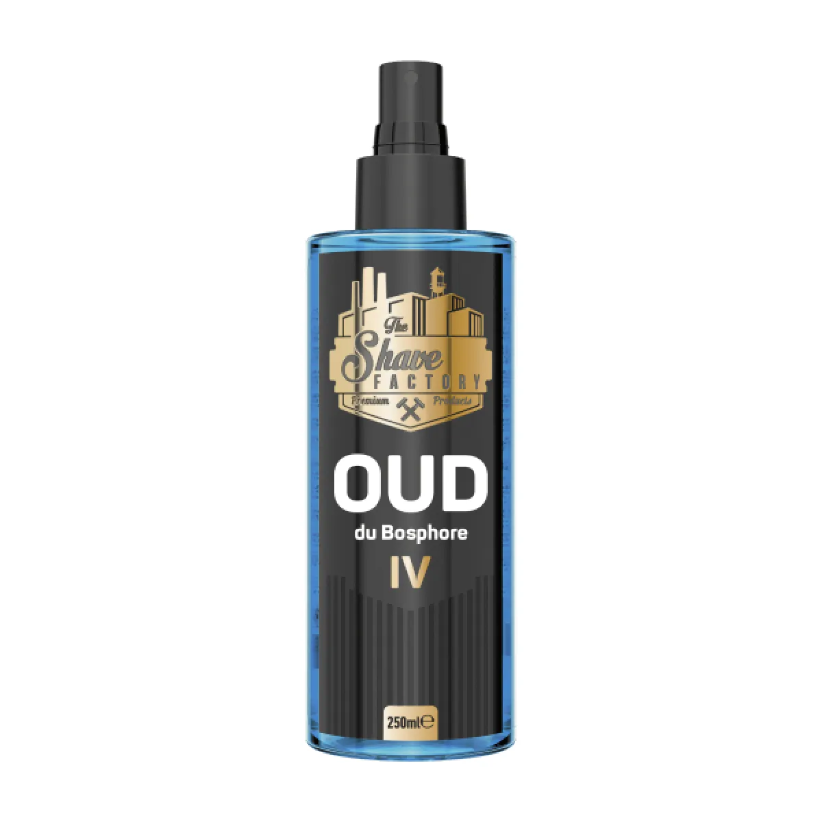 The Shave Factory - OUD IV Du Bosphore After Shave Cologne - Perfumowana Woda po Goleniu 250ml