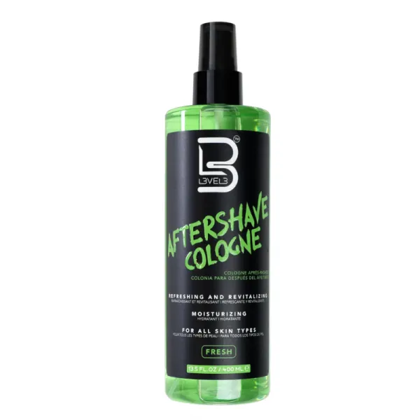 L3VEL3 / LV3 - Fresh Aftershave Cologne - Woda po goleniu 400ml
