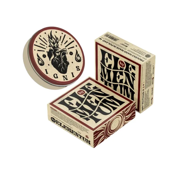 By Elementum - Ignis Wax Pomade - Woskowa pomada do włosów o mocnym chwycie 100ml