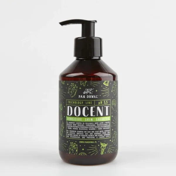 Pan Drwal - Docent - Delikatny szampon do włosów, do wrażliwej skóry 250ml