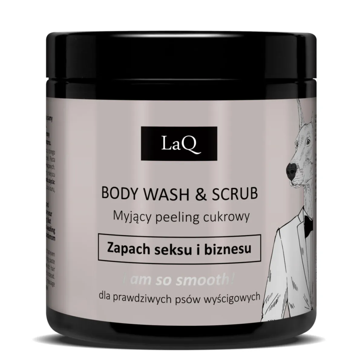 LaQ - Doberman - Myjący Peeling Cukrowy 220g