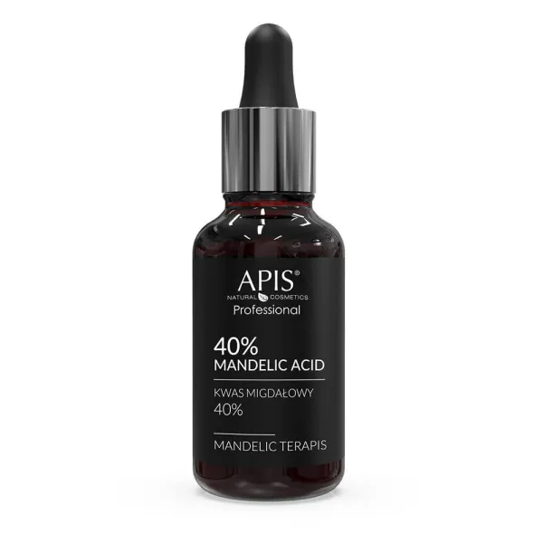 Apis - Kwas migdałowy 40% - Złuszczający i antybakteryjny preparat stymulujący kolagen 30ml