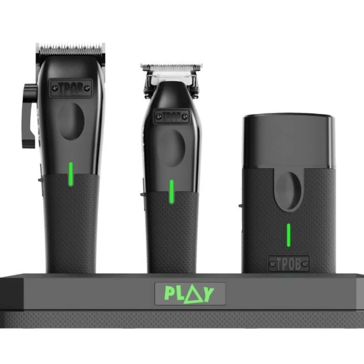 TPOB - PLAY ALL-IN-ONE BUNDLE (Black Edition) - Zestaw barberski, czarny