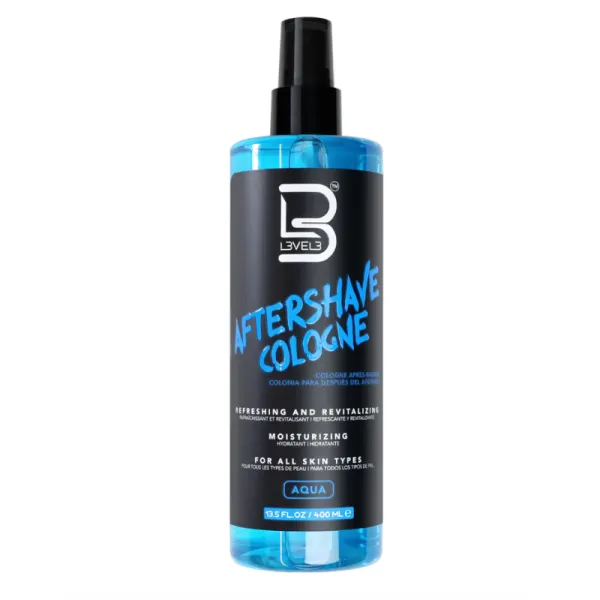 L3VEL3 / LV3 - Aqua Aftershave Cologne - Woda po goleniu 400ml
