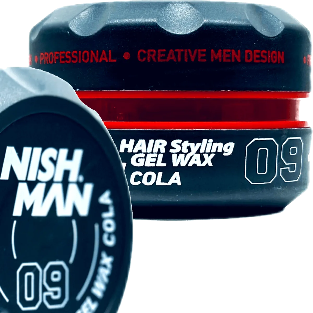 Nishman - 09 Styling Wax Cola - Pomada do włosów 150ml