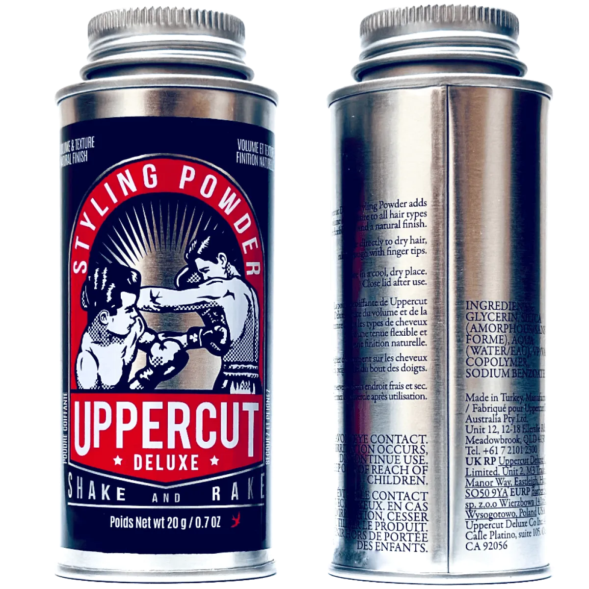 Uppercut Deluxe - Hair Powder - Puder do stylizacji włosów 20g ZESTAW 12+2