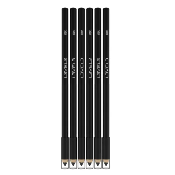 L3VEL3 - Zestaw Liner 6 szt. kredek - kolor czarny