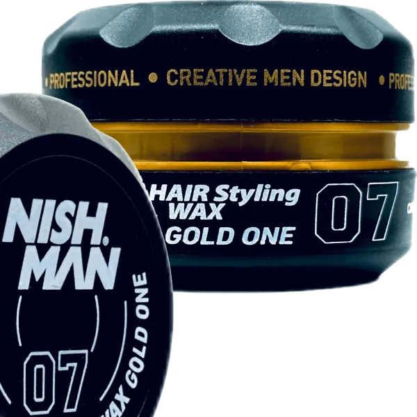 Nishman - 07 Styling Wax Gold One - Pomada do włosów 150ml