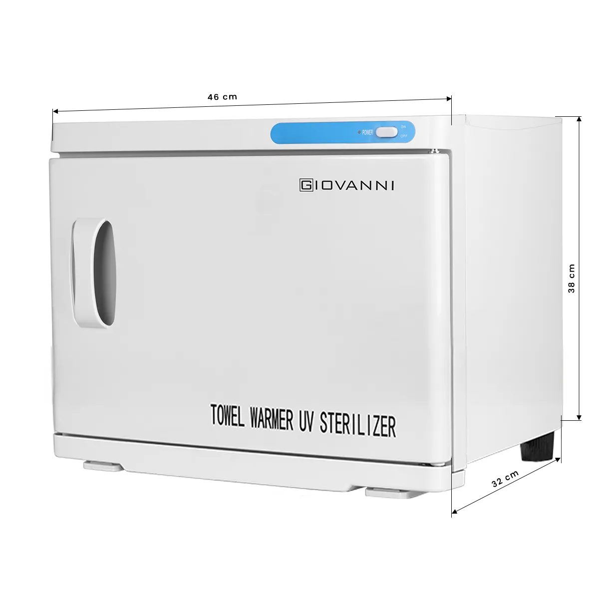 Podgrzewacz do ręczników ze sterylizatorem UV-C 23 L biały