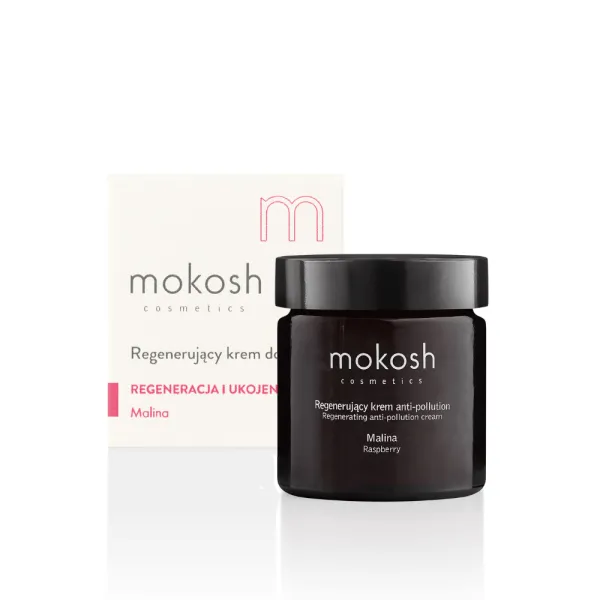 Mokosh - Regenerujący Krem Do Twarzy Anti - Pollution - Malina 60ml