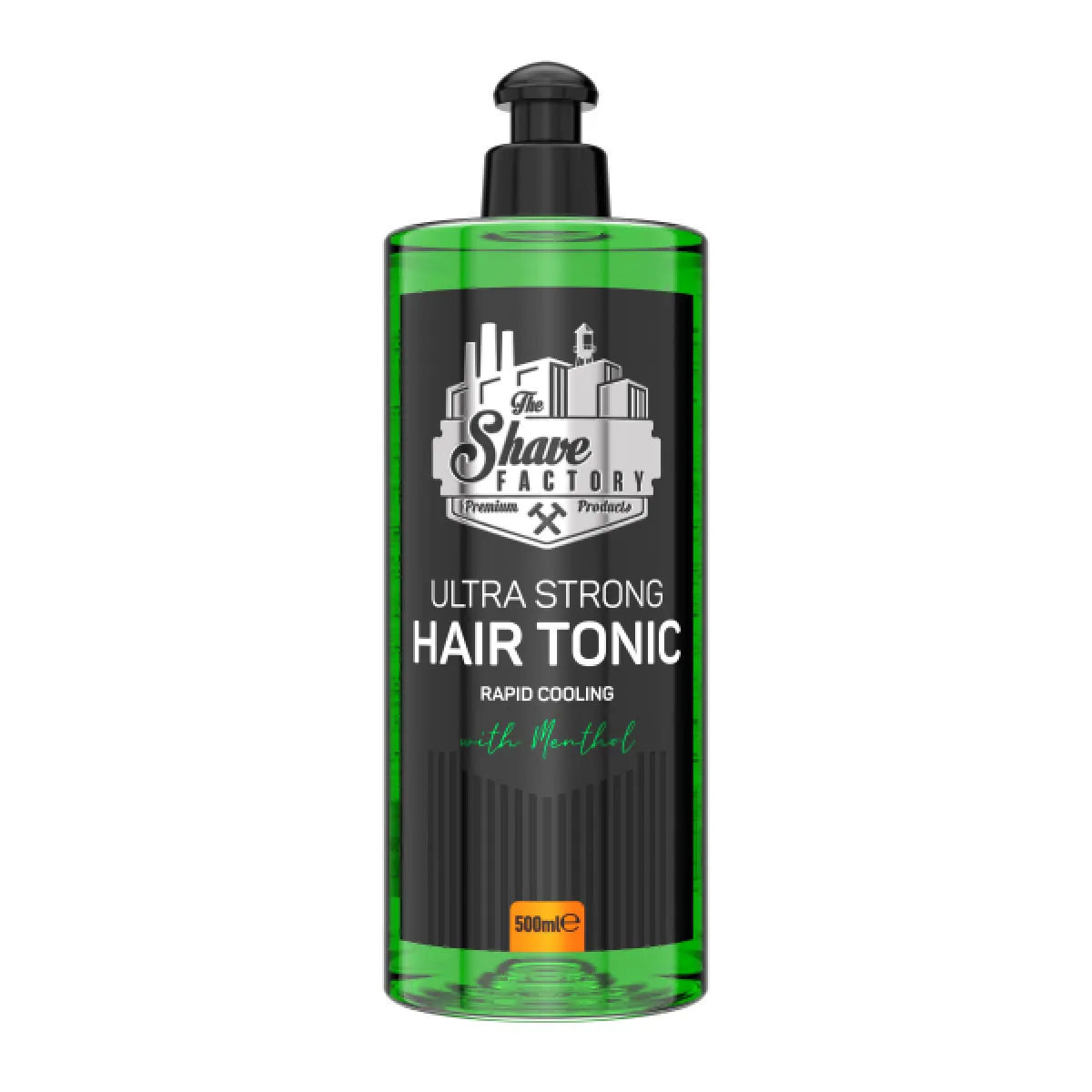 The Shave Factory - Hair Tonic Menthol - Tonik do włosów ultra strong - 500ml