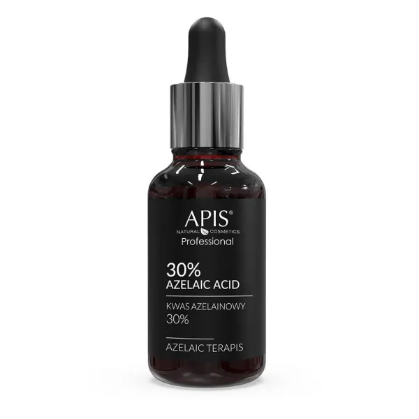 Apis - Kwas azealinowy 30% - Delikatny kwas wspomagający złuszczanie do cery problematycznej i nie tylko 30ml