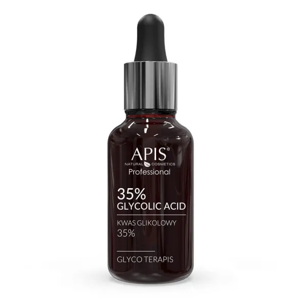 Apis - Kwas glikolowy 35% - Wspomaga złuszczanie, wygładza i regeneruje skórę 30ml