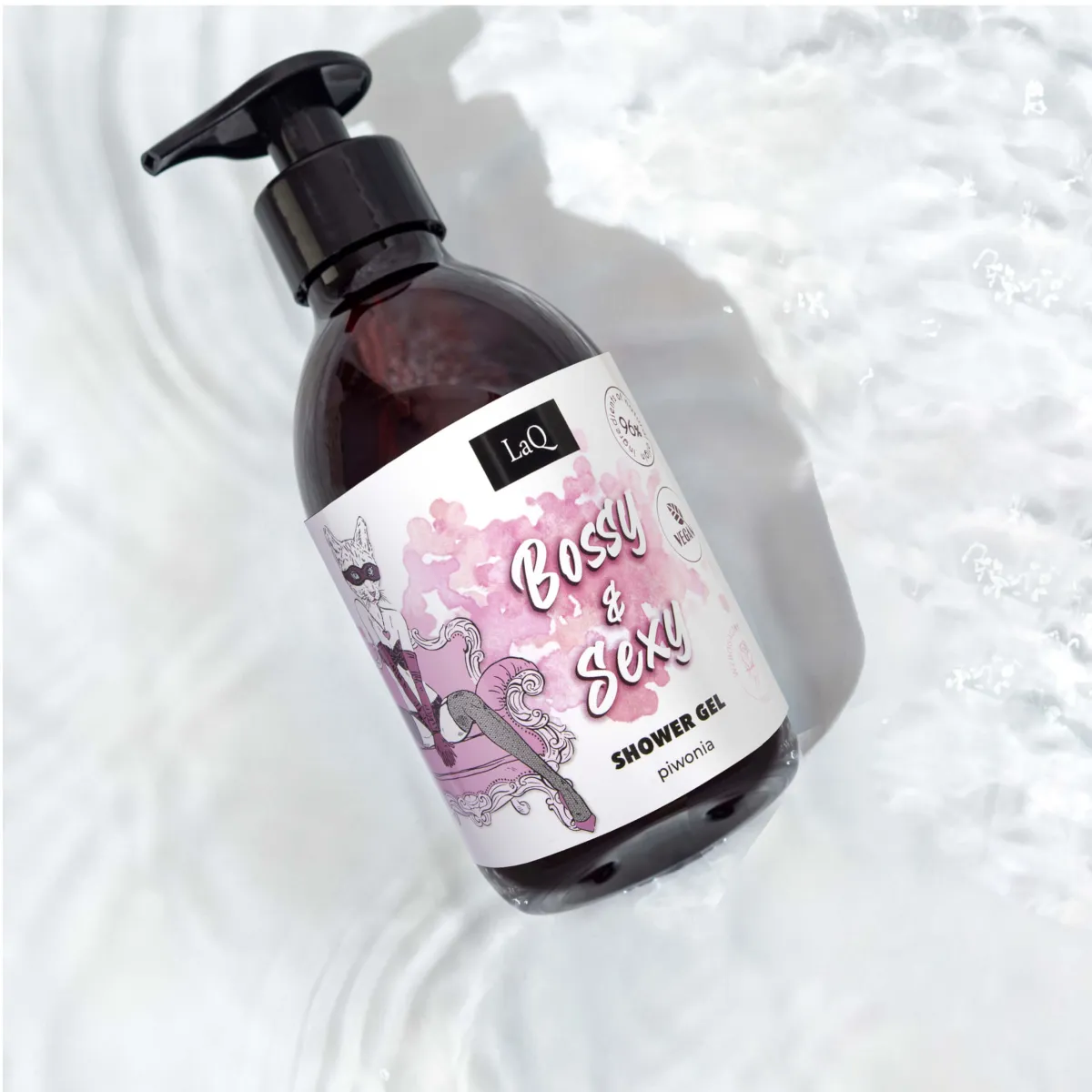 LaQ - Piwonia - Zmysłowy żel pod prysznic 500ml