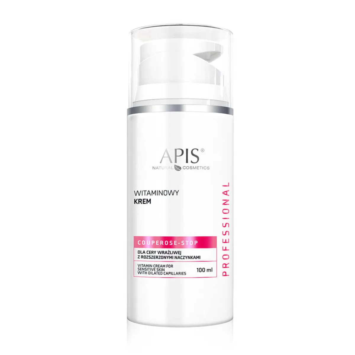 Apis - Couperose - Stop - Witaminowy krem dla cery wrażliwej z rozszerzonymi naczynkami 100ml