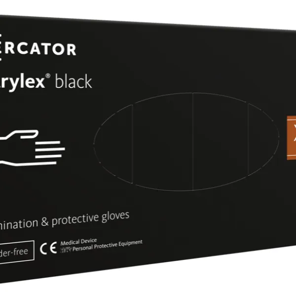 Mercator - Nitrylex Black - Rękawiczki ochronne XL 100szt.