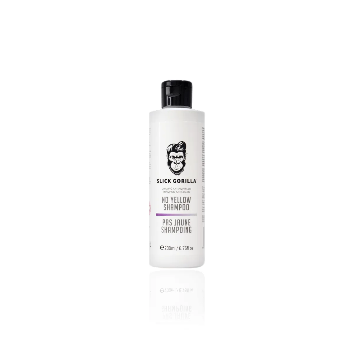 Slick Gorilla - No Yellow Shampoo - Szampon do włosów wybielanych i rozjaśnianych 200ml