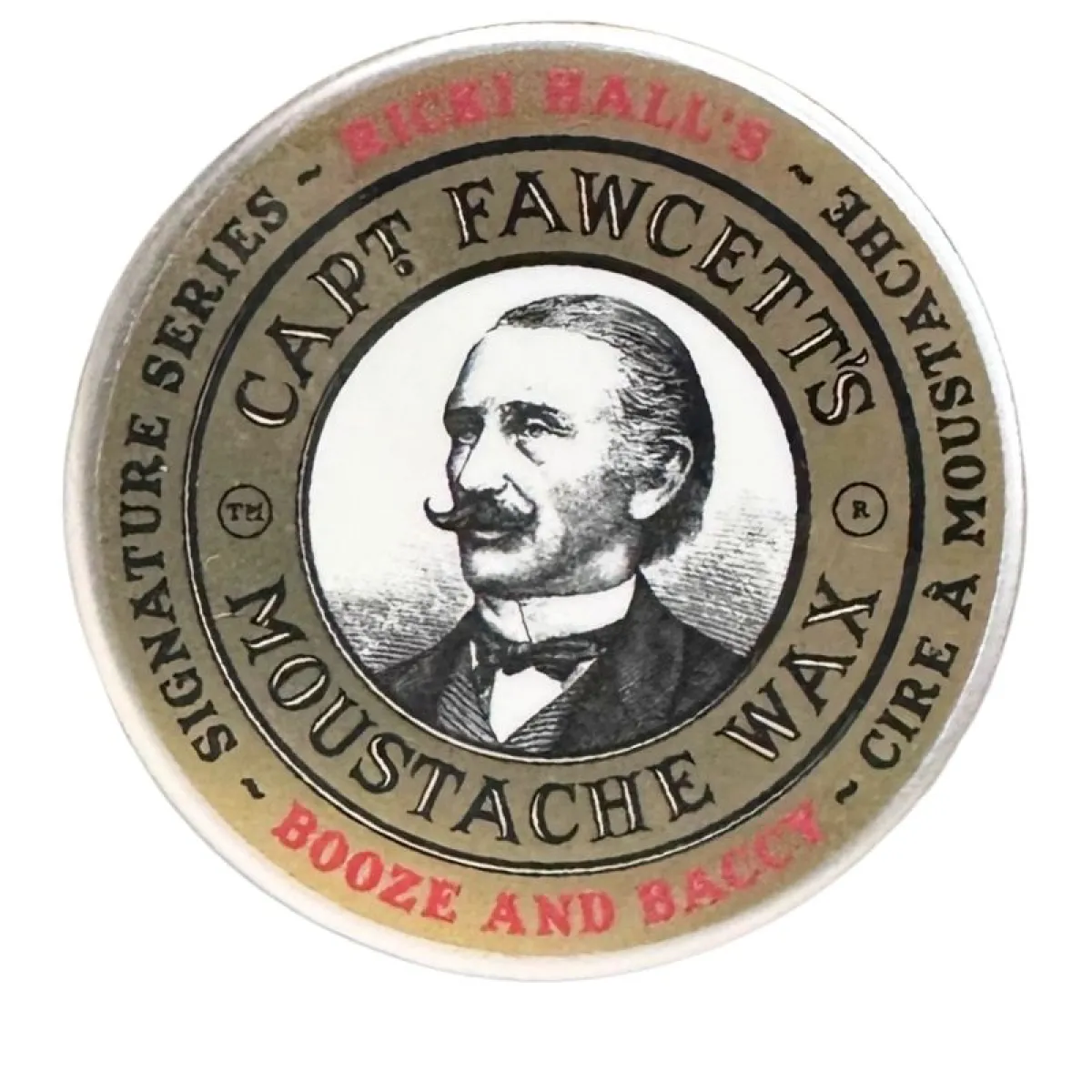 Captain Fawcett - Ricki Hall's Booze&Baccy - Wosk do stylizacji wąsów 15ml